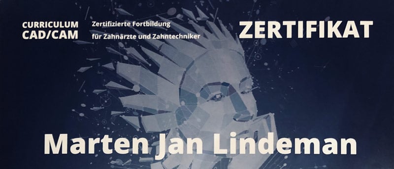 Curriculum CAD/CAM Zertifikat Curriculum CAD/CAM Zertifikat